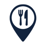 pin location of restaurant